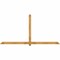 Ekena Millwork Eugene Rough Sawn Timber Gable Bracket, Western Red Cedar, 108"W x 54"H x 4"D x 4"F, 12/12 Pitch GBW108X54X0404EUG00RWR - alternate 1